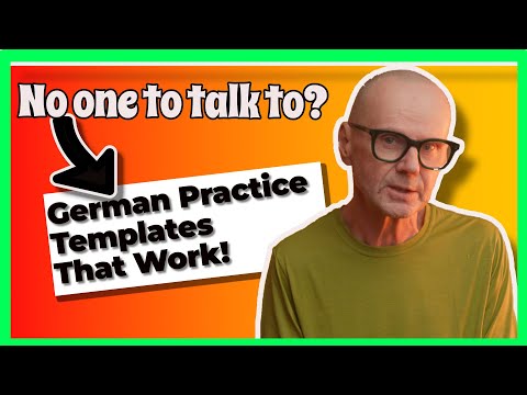 TRY THIS to Practice SPEAKING GERMAN