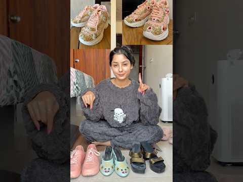 Let’s Make old shoes to New😍| Anju Mor | #minivlog #shortvideo #ytshorts #diy