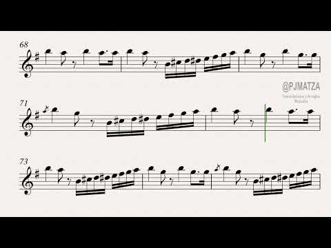 Juguito de piña Sax Alto Pista Karaoke