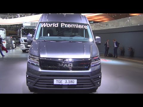 MAN TGE 3.180 Panel Van Exterior and Interior