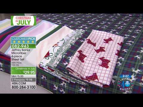 HSN | Christmas In July featuring Jeffrey Banks Home 07.18.2017 - 04 AM