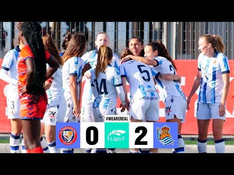 HIGHLIGHTS | LaLiga F | J14 | FC Levante Las Planas 0-2 Real Sociedad | Real Sociedad