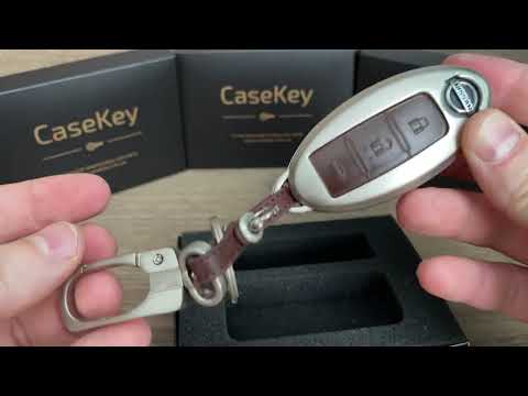 Металлический чехол для ключа Nissan - фото 1 - id-p1420009539