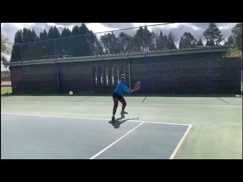 College tennis recruiting video  - Chloe Ruvire - Spring 2023