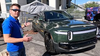 The Rivian R1T is a great mid-sized truck, but could it be a great overlander?