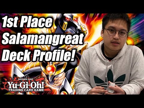 Yu-Gi-Oh! Oceanic WCQ 1st Place Salamangreat Deck Profile! ft. Charles Loo!