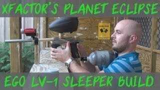 Planet Eclipse Ego LV-1 &quot;sleeper build&quot; by Boston Paintball - Showcasing and shooting!