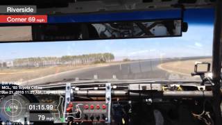 LeMons Button Turrible 2015 - Trent's fastest lap