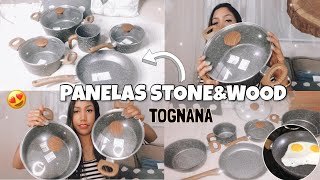 PANELAS STONE&WOOD TOGNANA SO BOAS? - Fiz o teste do ovo | Panelas Stone e Wood Camicado