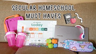 Secular Homeschool Must Haves 2021