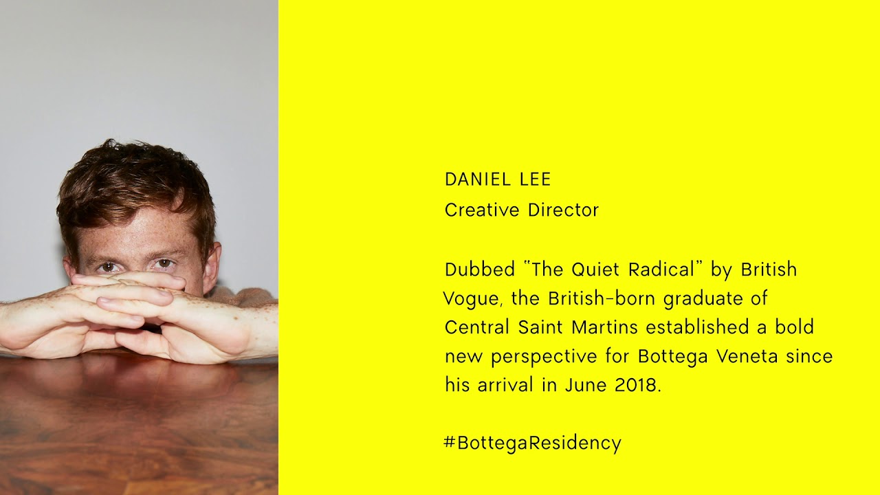 Bottega Residency - Daniel Lee - YouTube
