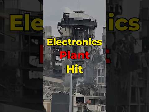 Iran Electronics Factory DESTROYED in Isfahan Airstrike