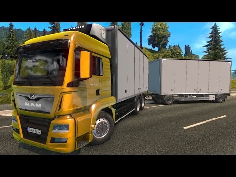 MAN TGS-L v4.0 + BDF TRAILERS 1.26 ETS2 (Euro Truck Simulator 2) Free Download
