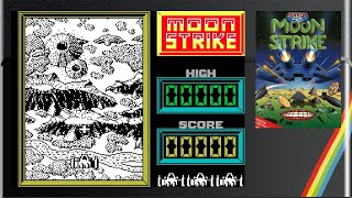 Overclocking Moon Strike to unplayable speeds (Mirrorsoft / 1987)