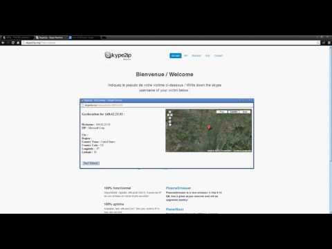 comment localiser une personne avec skype