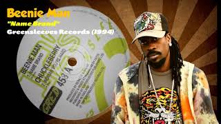 Beenie Man - Name Brand (Greensleeves Records) 1994