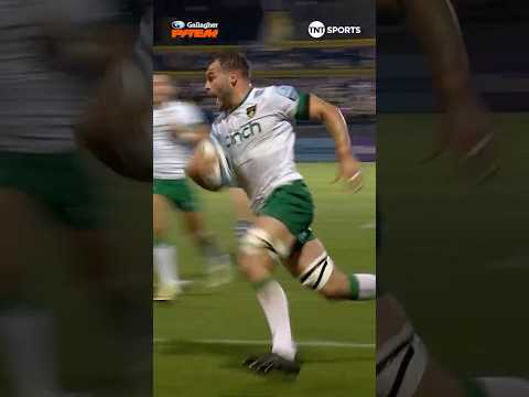 Josh Kemeny’s first Northampton Saints try!