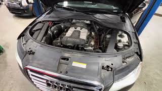 Audi 3.0TFSI Supercharged Sounds Like A Belt Squeak But It’s Not ( PCV failure )