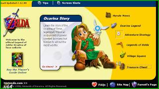 pov: It's 1999 and You Visit Zelda64.com