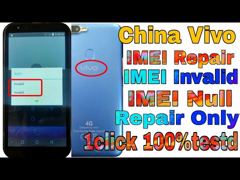 China Vivo | IMEI Repair IMEI Invalid IMEI Null | Repair Only 1click 100%testd