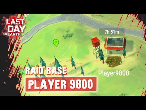 RAID BASE PLAYER 9800 | LAST DAY ON EARTH INDONESIA