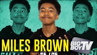 Miles Brown on Black-Ish, His Upcoming Album 'We The Future', Meeting Obama & LeBron + More!