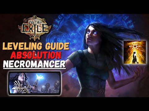 Easy Necromancer Leveling Guide! | Absolution | Lake of Kalandra League | Path of Exile | 3.19