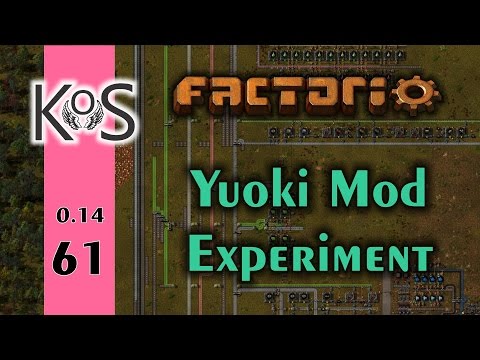 Factorio: Yuoki Mod Experiment Ep 61: Buffing Iron - Let's Play, Gameplay 0.14