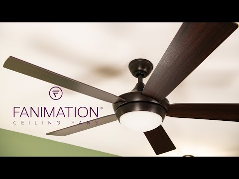 52" Bronze Fanimation Aire Drop Ceiling Fan