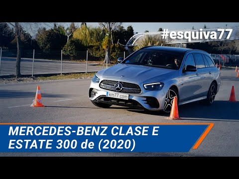 Mercedes-Benz E 300 de 4MATIC Estate  (2020) – Maniobra de esquiva (moose test) y eslalon | km77.com