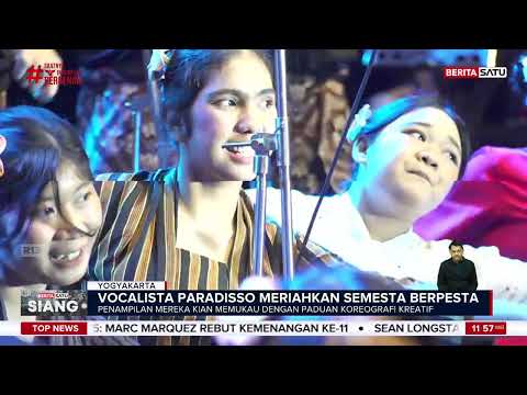Alun Merdu Vocalista Paradiso Meriahkan Semesta Berpesta Yogyakarta #beritasatu