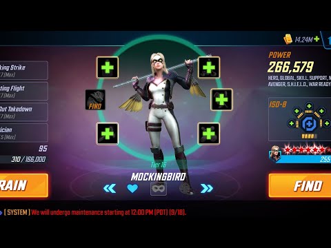 Mockingbird unlock and Red Star Orbs opening