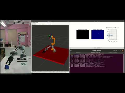 Grasp Planning for Three-Finger Grippers - Simulation