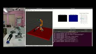 Three-finger grasp planning simulation