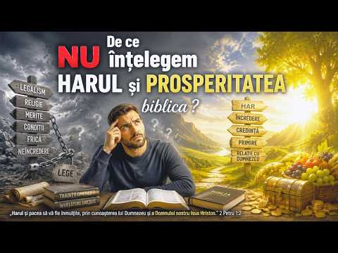 De ce NU înțelegem HARUL și PROSPERITATEA biblica ?