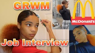 GRWM: MCDONALDS JOB INTERVIEW + TIPS!!