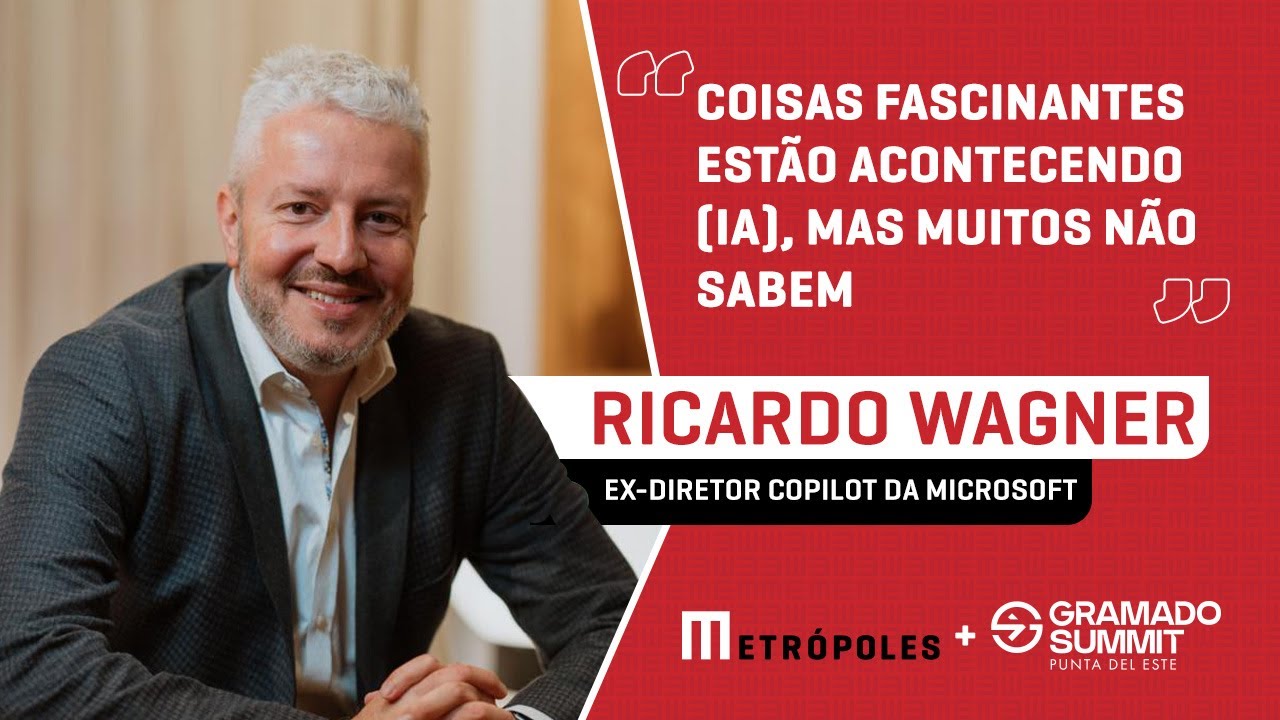 Ricardo Wagner, especialista em IA: "Quem não sabe usar IA será substituído por quem sabe"