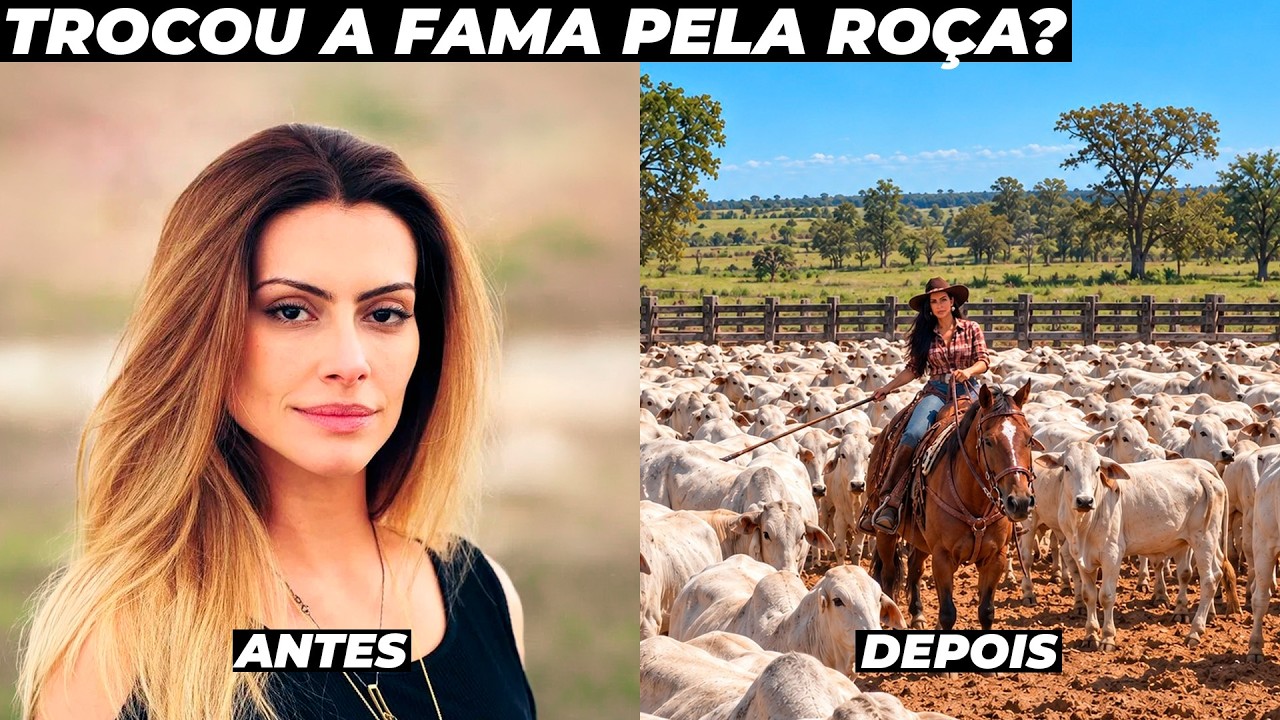 ATRIZ DA GLOBO TROCOU A FAMA PARA VIVER NA ROÇA? - Cleo Pires!