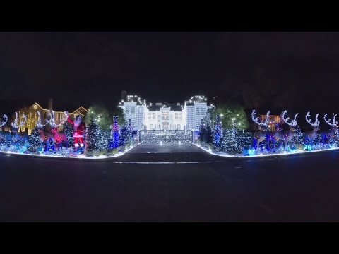 Viral Dallas mansion faces mixed reactions over Christmas display