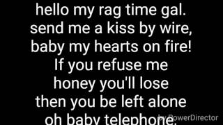Hello My Baby Music Video