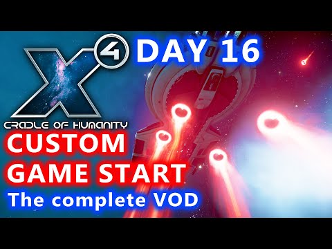 Make the Wharf a Shipyard! :O - Custom Game [Day16] - X4 Cradle of Humanity - Captain Collins