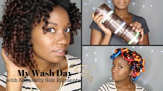 My Wash Day with Naturally Silk Elements