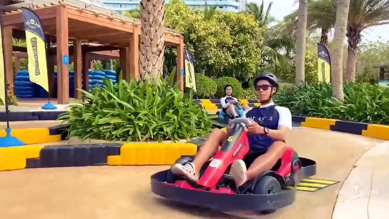 2 Minye go karting in 5 star hotel outdoor