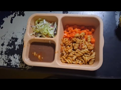 Prison Chow - Pasta, Cabbage, Beans, Carrots