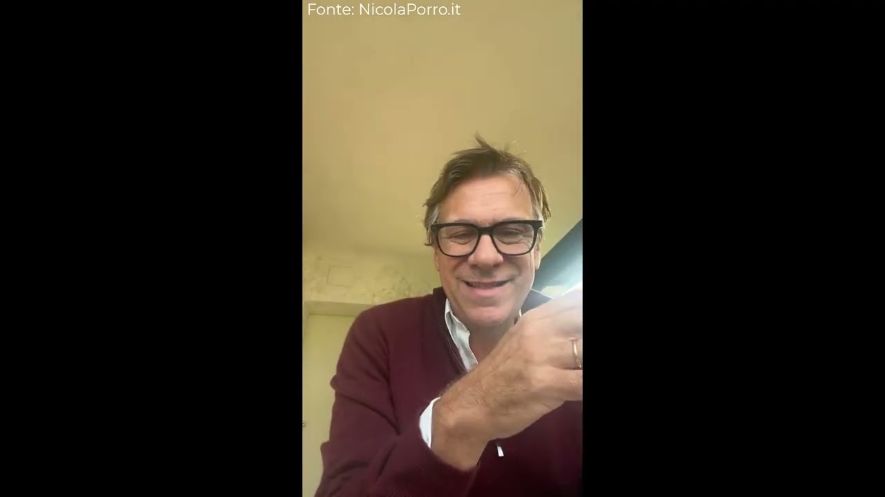 NICOLA PORRO: "PAZZESCA QUESTA STORIA RACCONTATA DA TRAVAGLIO"
