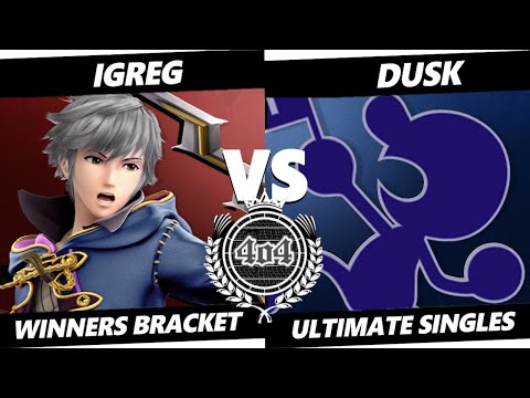 4o4 Smash Night 96 - AP| iGreg! (Robin) vs Dusk (Mr. Game & Watch) - Winners Round 3