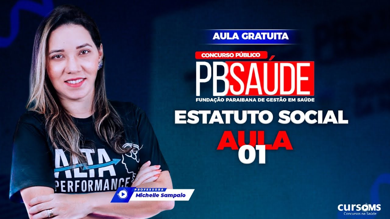 PB SAÚDE - Estatuto Social | AULA 1