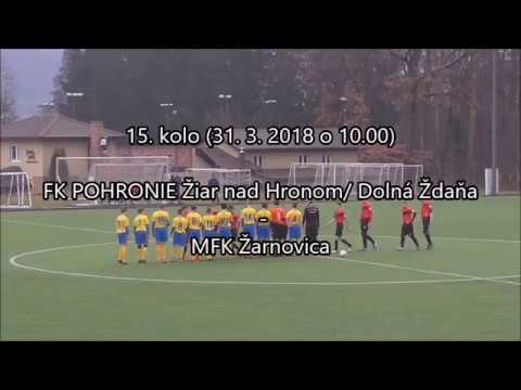 FK Pohronie Žiar nad Hronom/Dolná Ždaňa U15 -  MFK Žarnovica U15