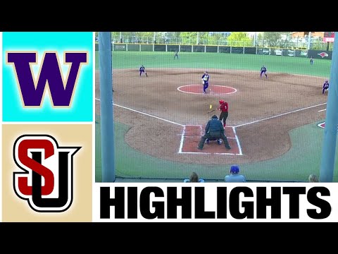 #10 Washington vs Seattle Highlights | NCAA Softball Highlights | 2023 College Softball