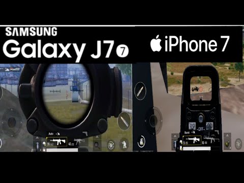 PUBG MOBILE | Samsung Galaxy J7 Pro vs iPhone 7 Speed Test | PUBG MOBILE Android vs iPhone